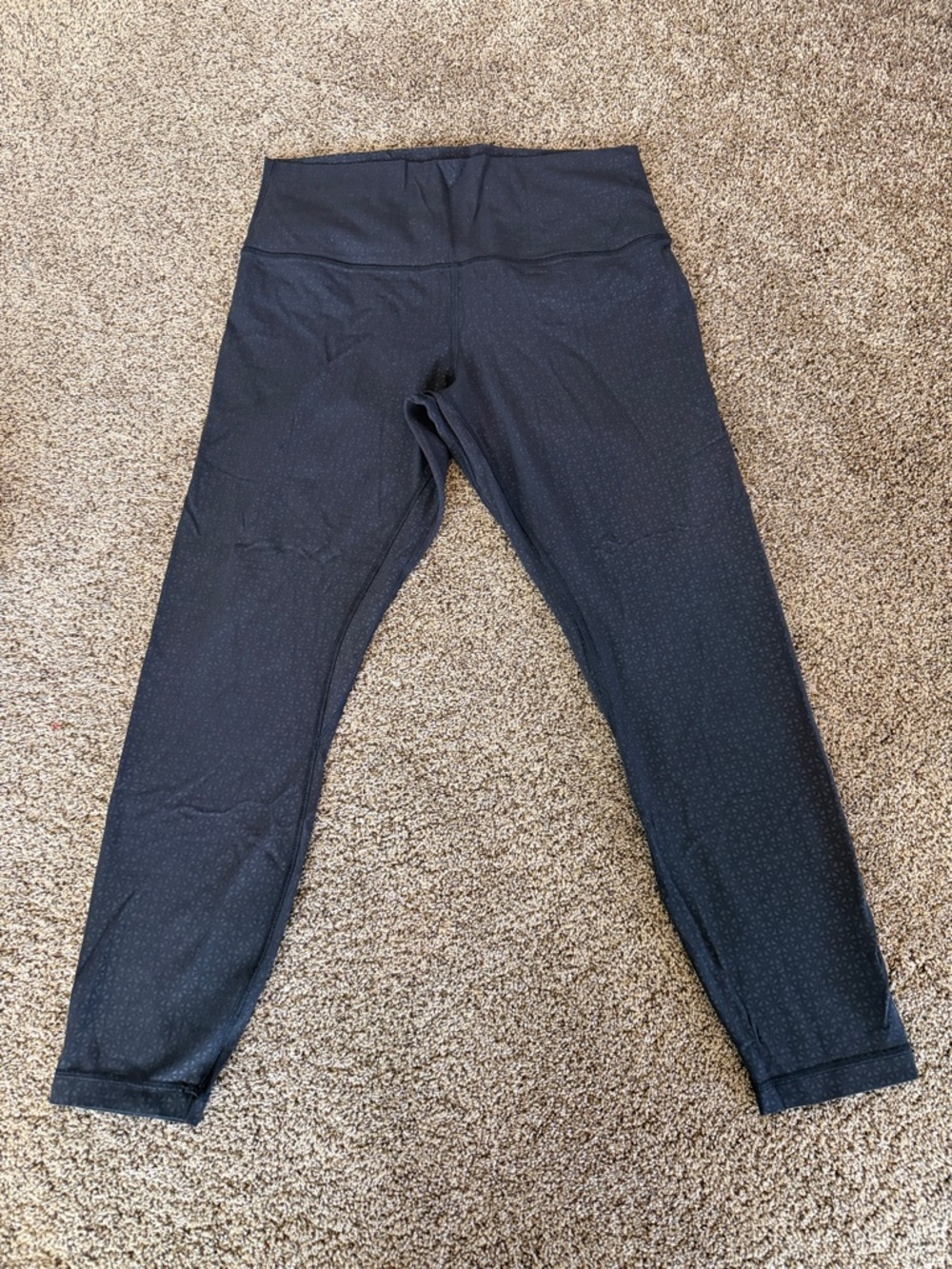 Lulu Black High-Waist Athletic Leggings
